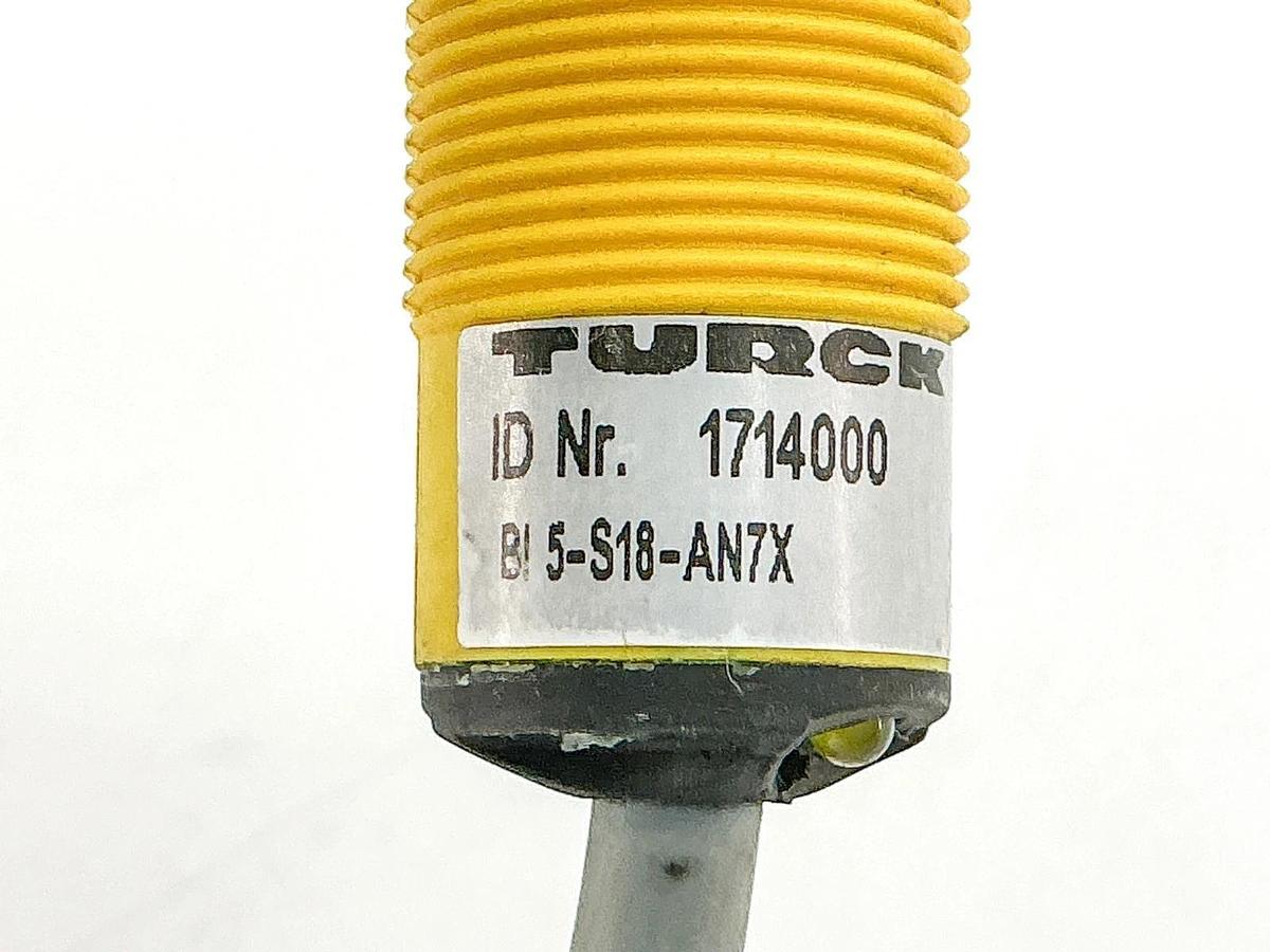 Used Turck BI5-S18-AN7X Inductive Sensor 3 Wire 10-30VDC 171400