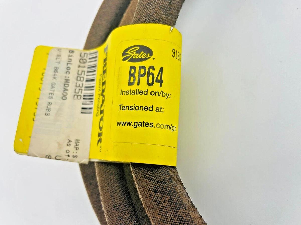 New Gates BP64 V-Belt 9186-0064
