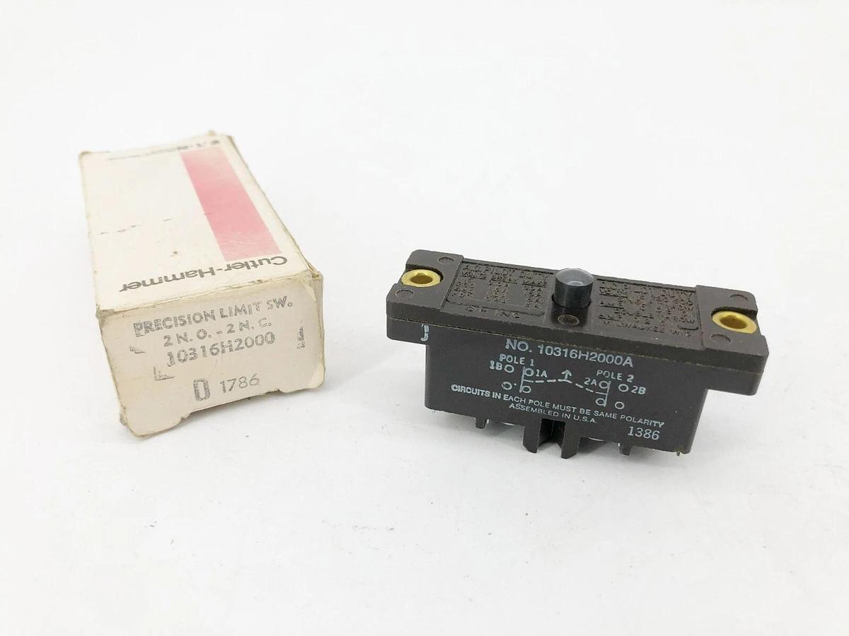 New Cutler Hammer 10316H2000A Precision Limit Switch