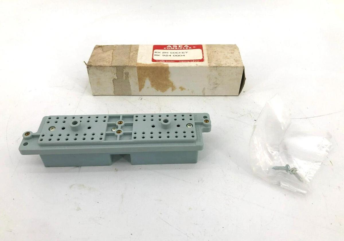 New ASEA Combiflex RX-2H Relay Terminal Base/ Socket RK-924-0004