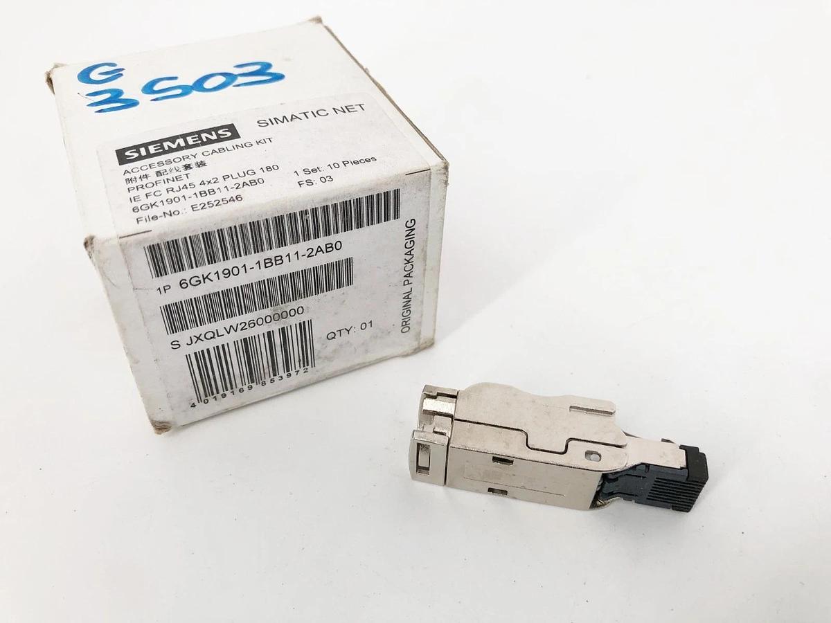 New Siemens 6GK1901-1BB11-2AB0 Connector IE FC RJ45 Plug 4 x 2