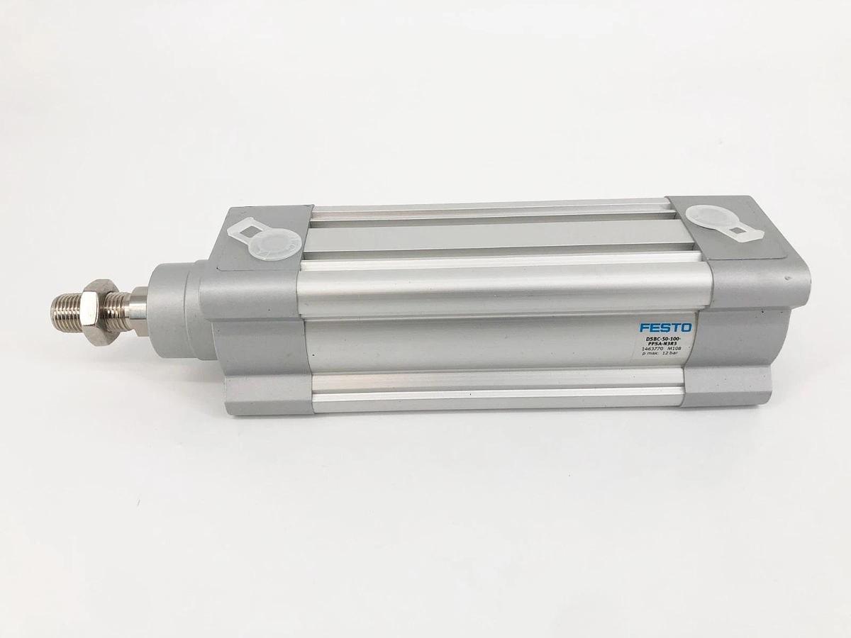 New Festo DSBC-50-100-PPSA-N3R3 Cylinder 50mm Bore 100mm Stroke 1463770 - No Box
