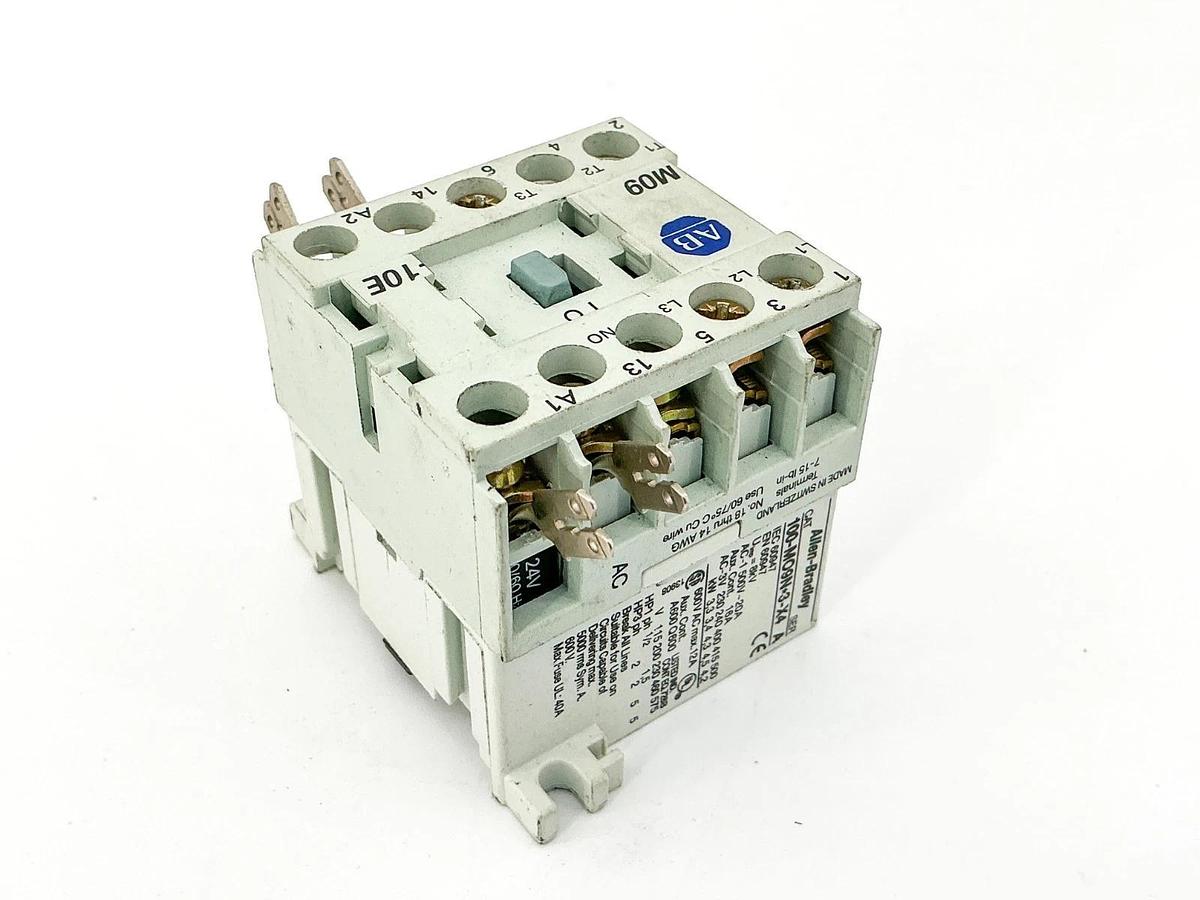 Used Allen Bradley 100-M09NKD3-X4 Contactor 24V 20A Ser.A