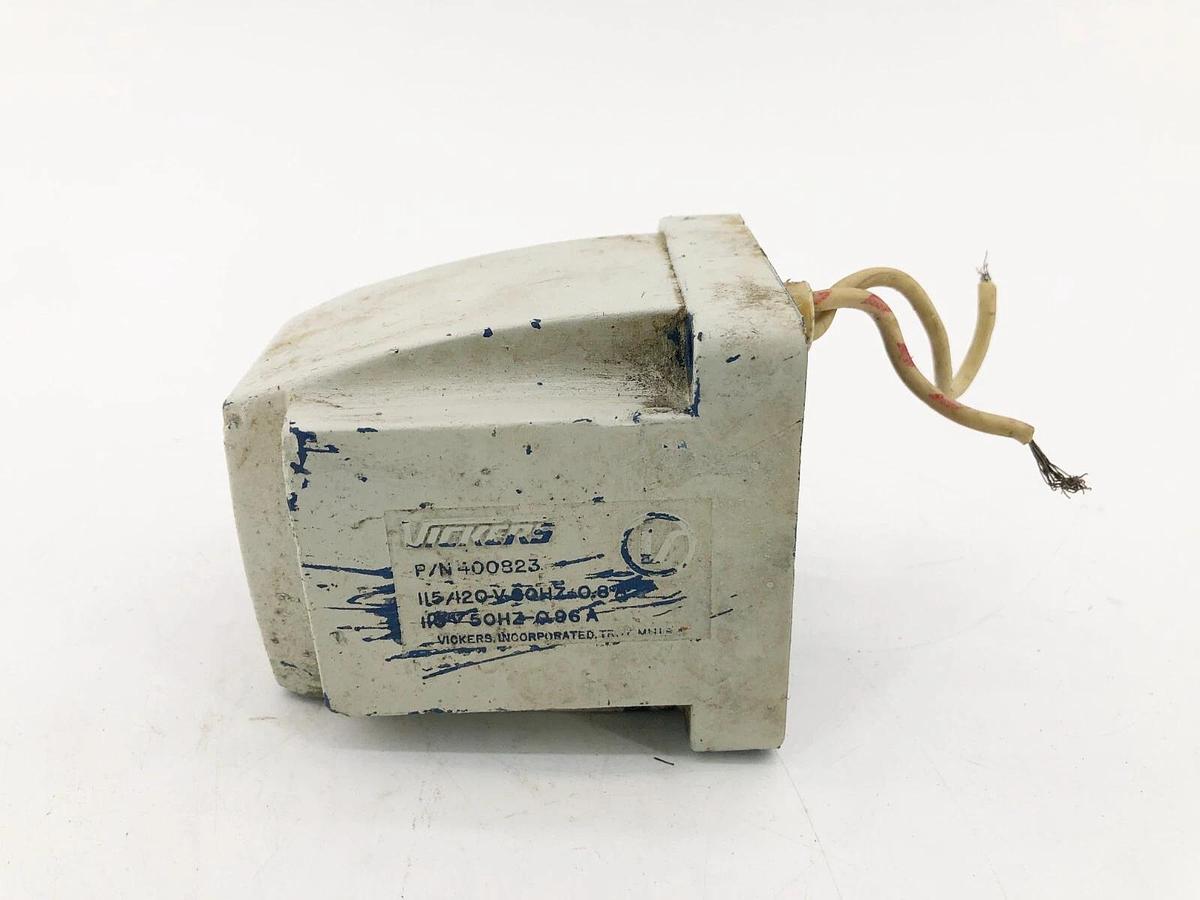 Used Vickers 400823 Solenoid Coil 120V 0.8A