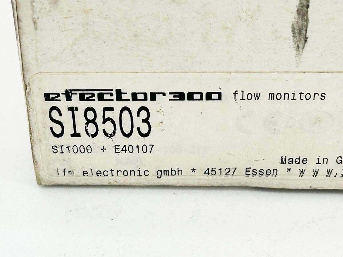 New IFM SI8503 Flow Monitor 36VDC 400mA IP67
