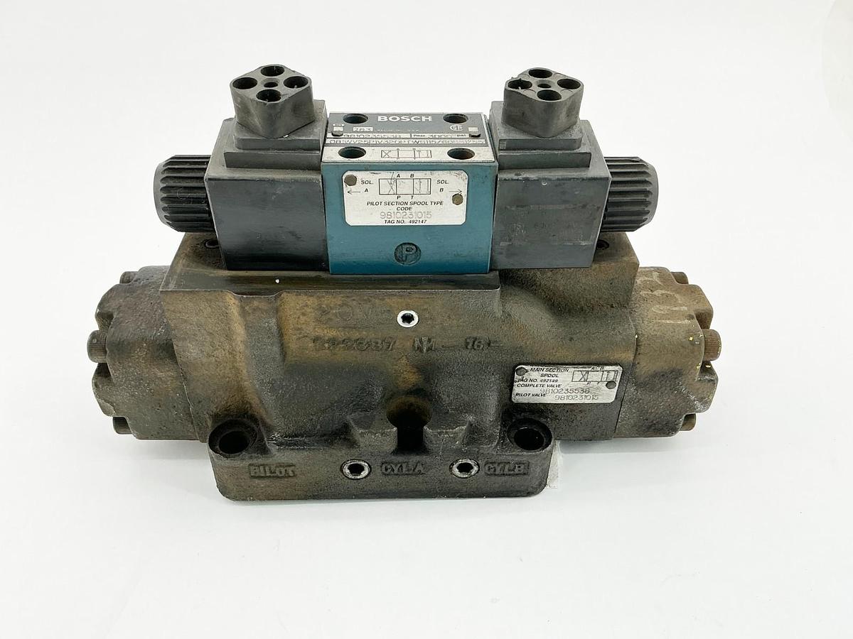 New Bosch 081WV25P1V320PTWS115/60D51/55 Control Valve 3000PSI 9810235538