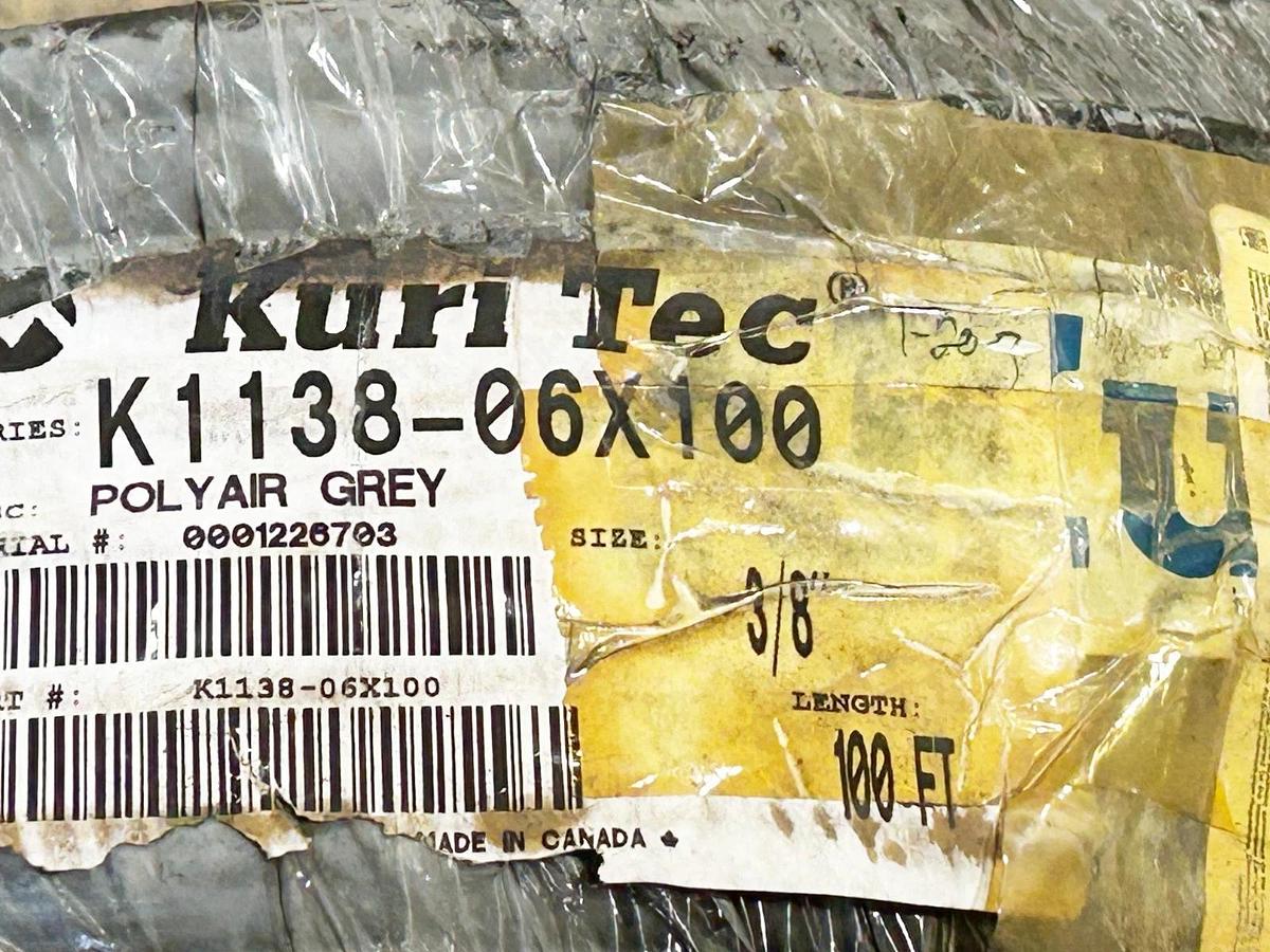 New Kuri-Tec K1138-06X100 Tubing 3/8" 100FT