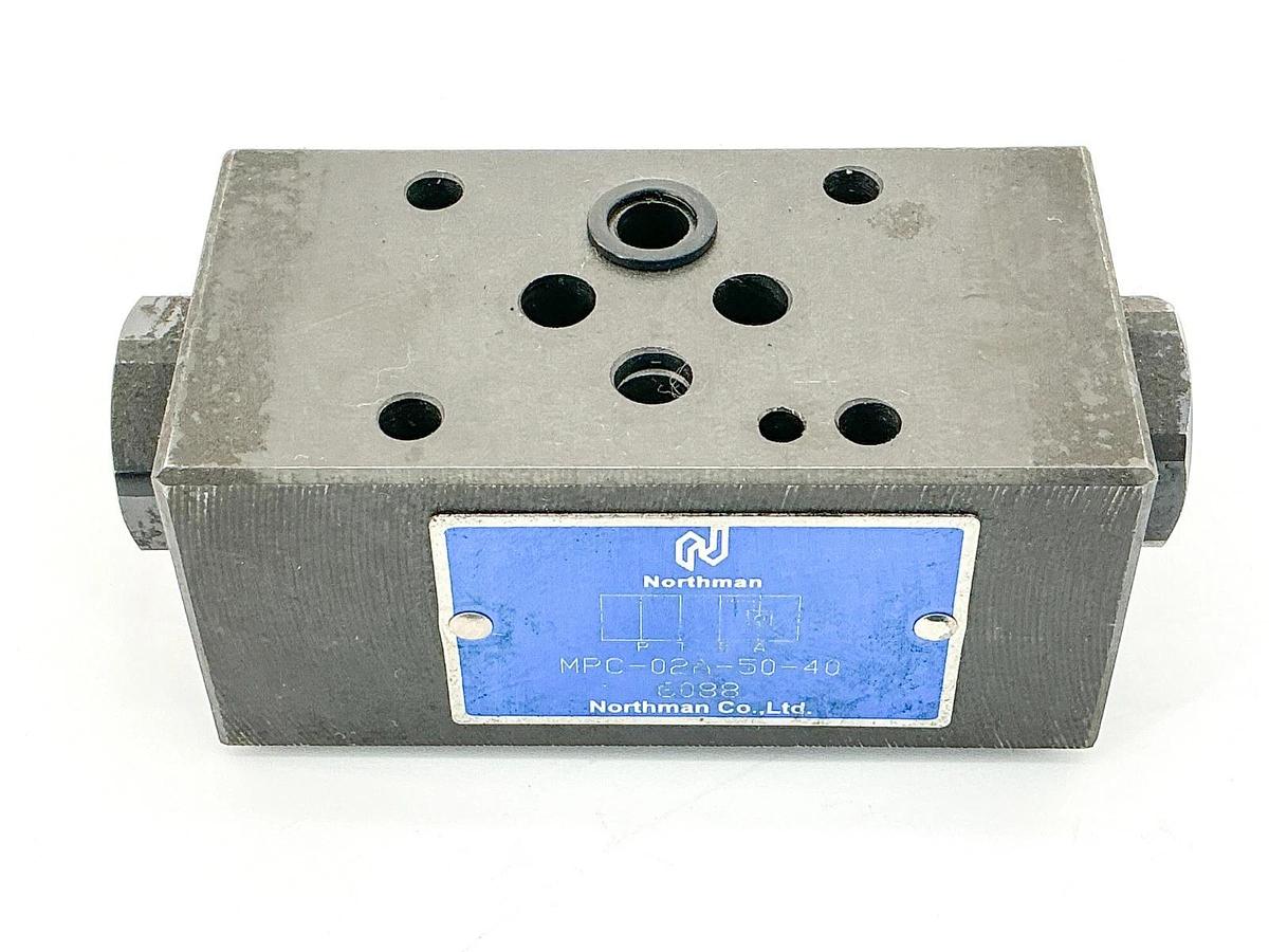 Used Northman MPC-02A-50-40 Pilot Operated Check Valve