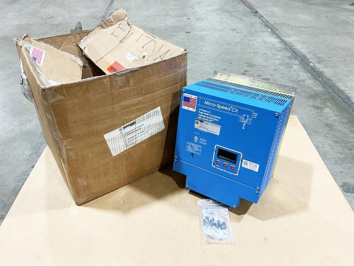 New PE M1546CXRH Micro-Speed CXR Variable Frequency Drive 15HP 25FLA 480V