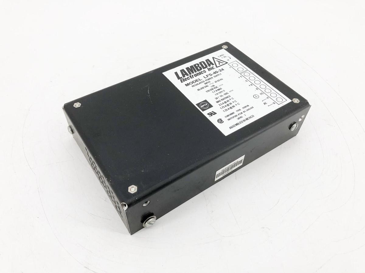 Used Lambda LFS-40-24 Regulated Power Supply 24VDC