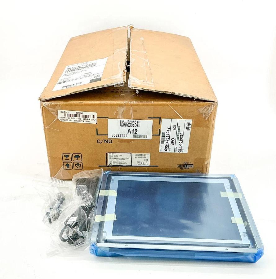 New Advantech IDS-3110-40SVA1E  SVGA Open Frame Monitor 10.4" 400nits