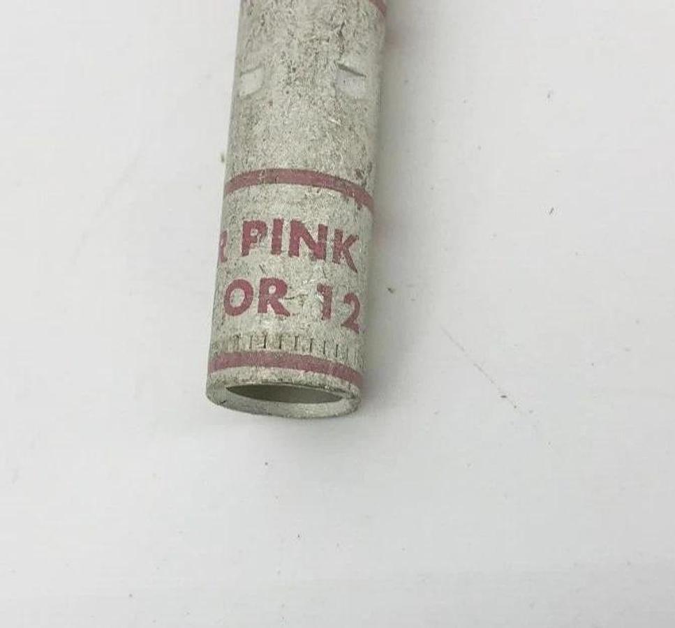 Lot of 3 New Burndy YS25 N100 Splice Connectors 1/0 STR Pink Die 348 Or 12