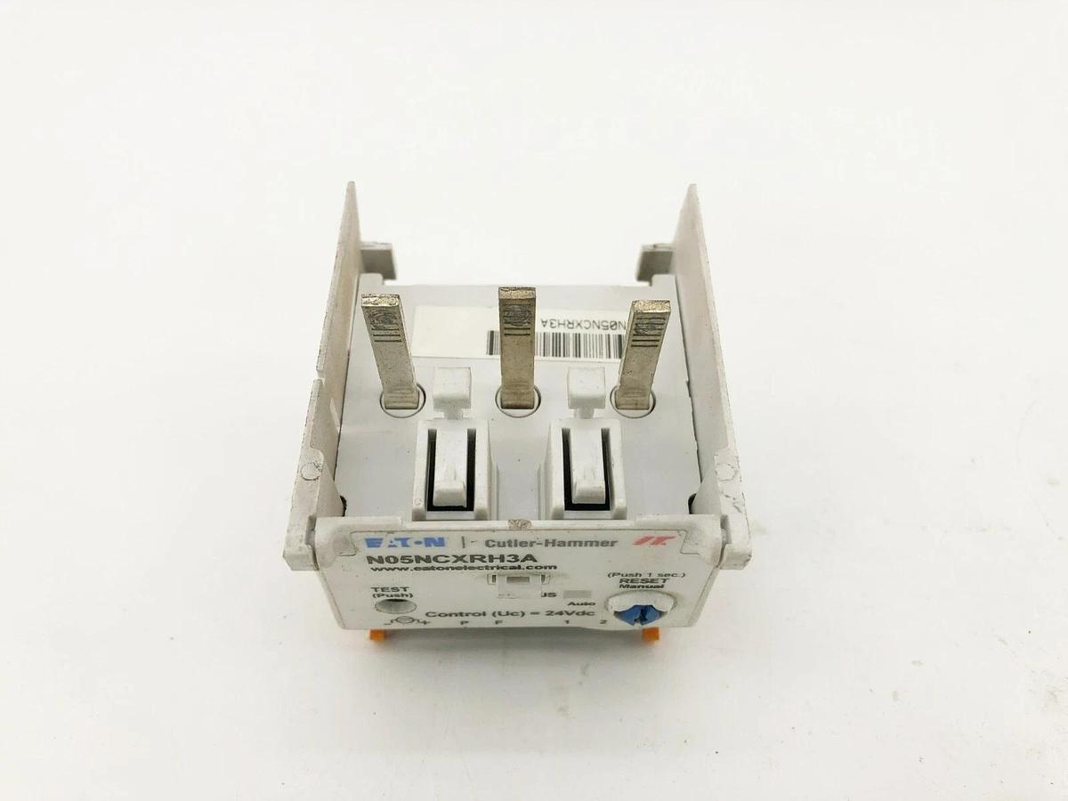 Used Eaton Cutler Hammer N05NCXRH3A Overload Relay 8.4-27A NEMA Size 1