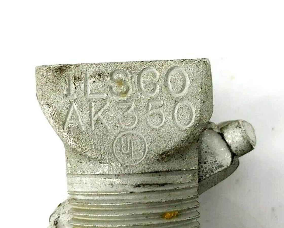 New Ilsco AK-350 Aluminum Split Bolt Connector 350MCM 4 AWG 600V