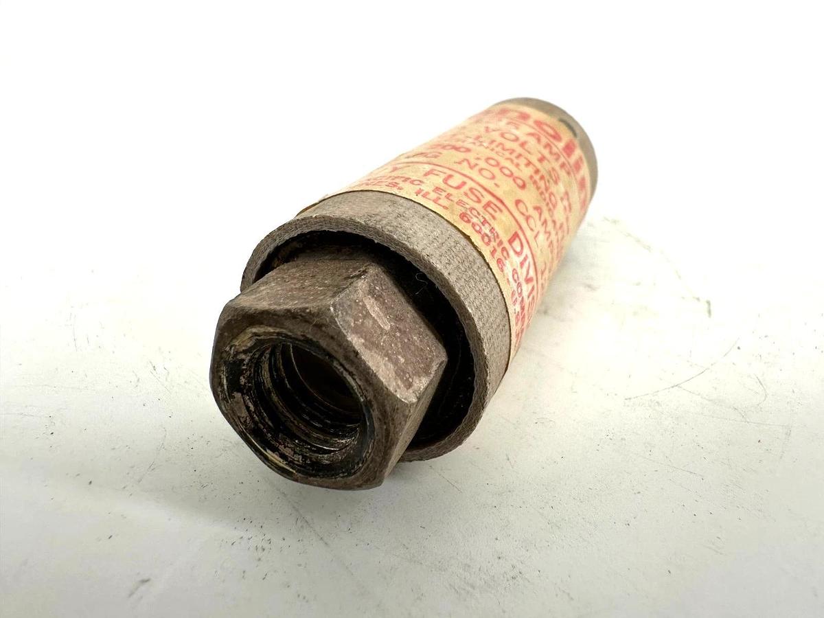Used Econolim CCL-125 Current-Limit Fuse with Mechanical Indicator 125A 660V