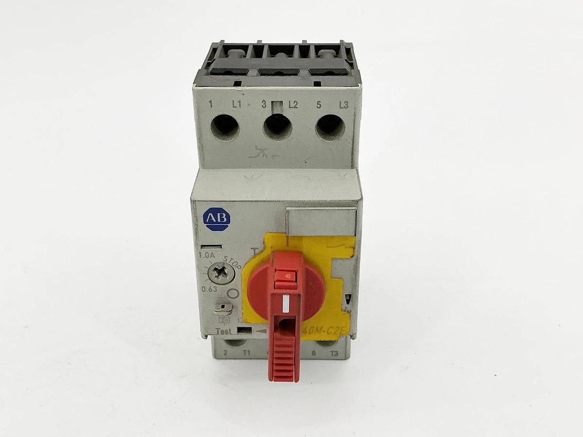 New Allen Bradley 140M-C2E-B10 Circuit Breaker 690V 0.63-1A 2PH Ser.B- No Box