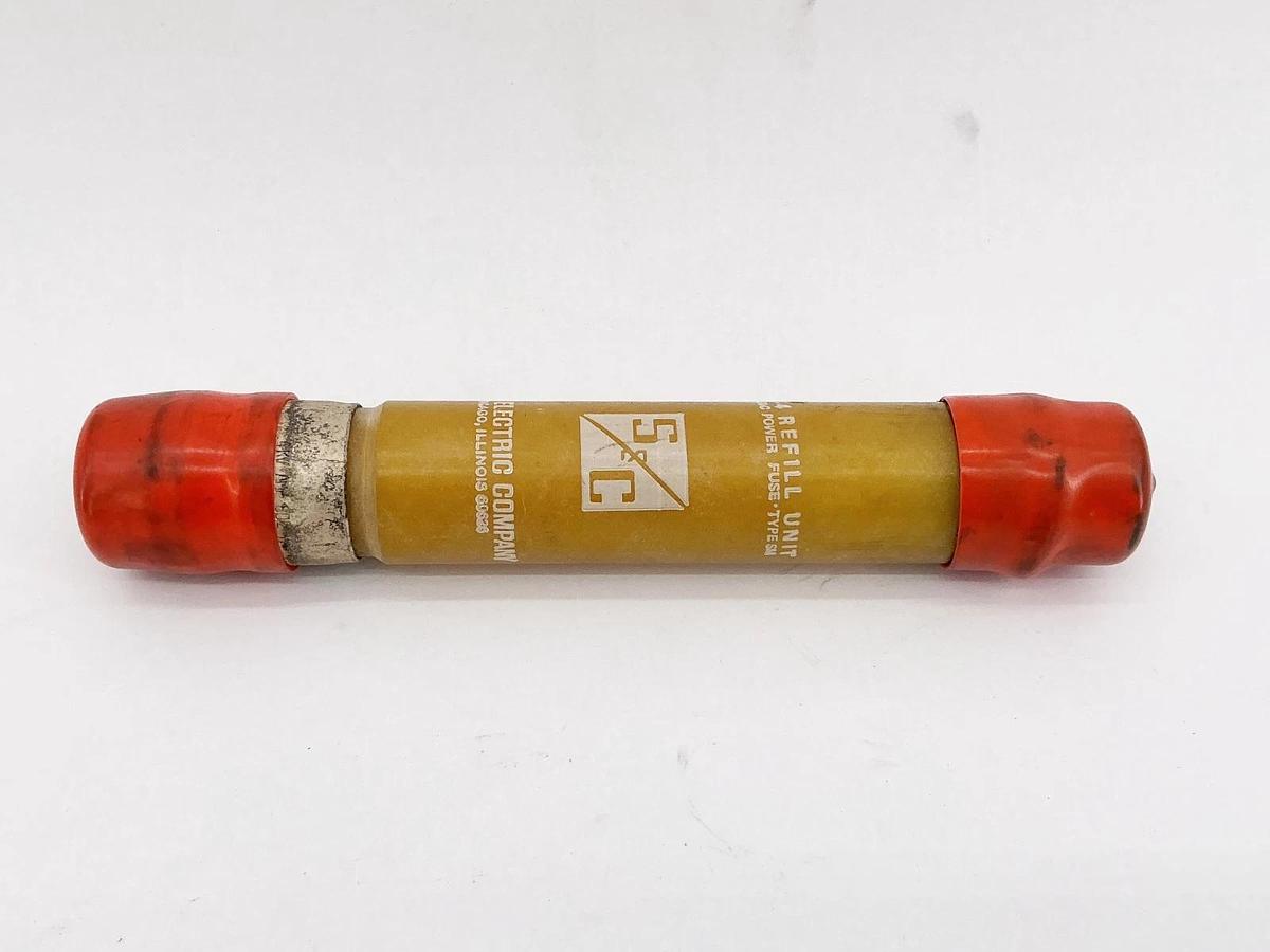 New S&C Electric 122125R-4 Fuse Refill Unit 80A 14.KV - No Box