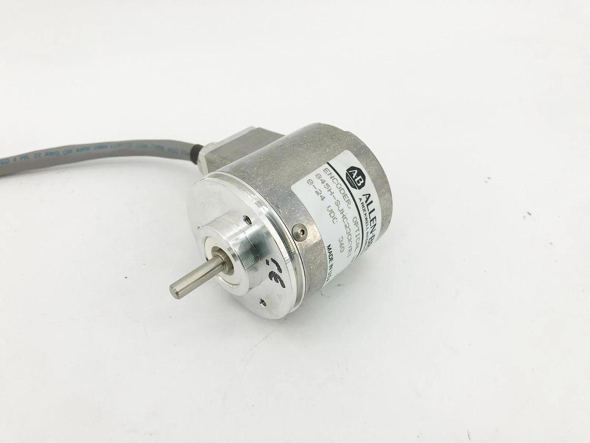 Used AB Allen Bradley 845H-SJHC23CKYR1 Ser. B Incremental Encoder 8-24VDC