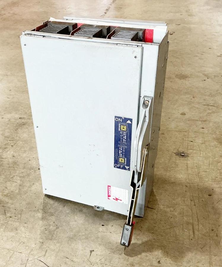New Square D QMB366W Fusible Switch Panel 600A 3P 600VAC 3PH HP 500 - No Box