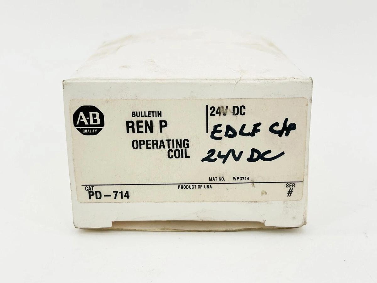 New Allen Bradley PD-714 Operating Coil For Relay 24VDC