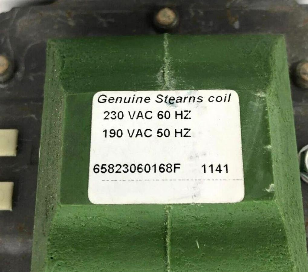 Used Stearns 65823060168F 596680205 Class-H Encapsulated Coil 230VAC No Box