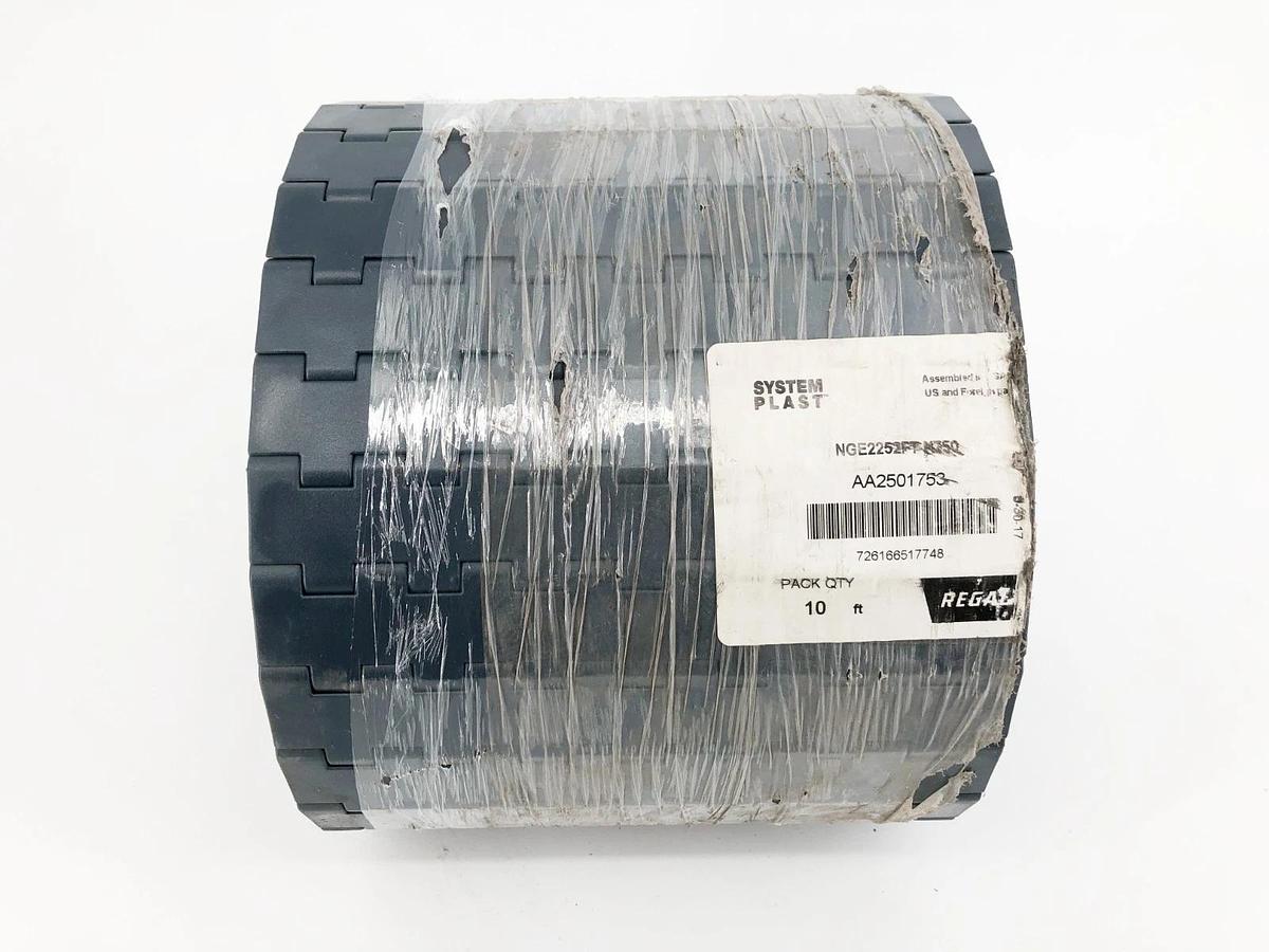 New System Plast NGE2252FT-K750 Belt AA2501753 7-1/2" W x 10 FT. - No Box