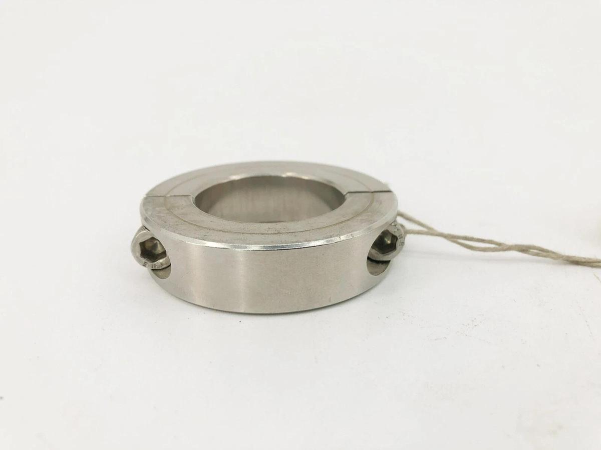 New Climax 2C-131-S Two-Piece Split Clamp Collar Stainless Steel 1-5/16" ID