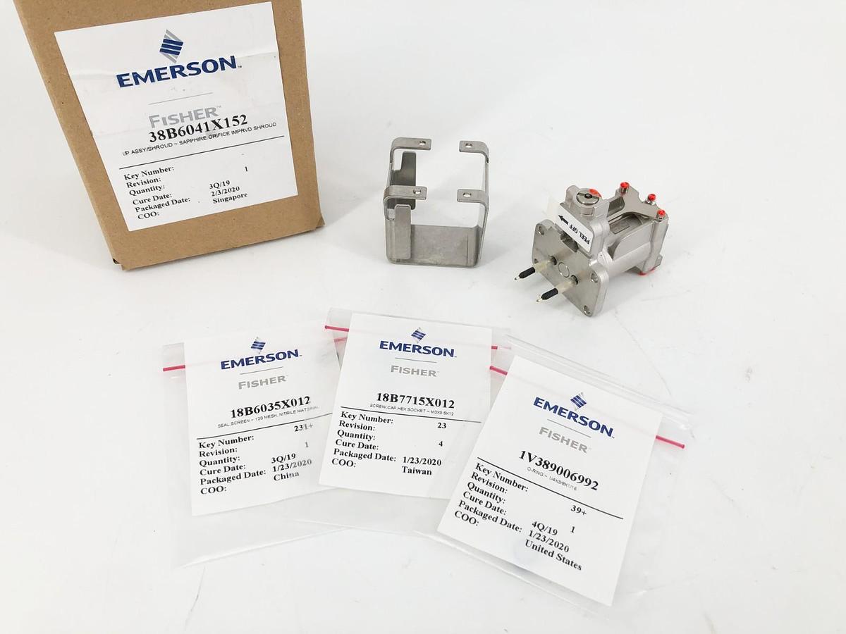 New Emerson Fisher 38B6041X152 I/P Assembly Shroud Kit for DVC6000