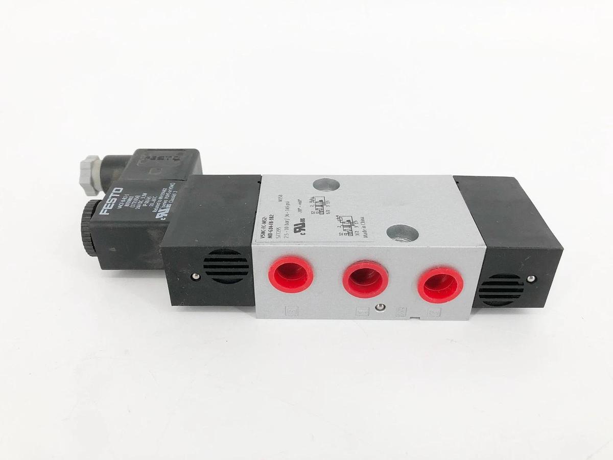 New Festo VSNC-FC-M52-MD-G14-F8-1B2 Solenoid Valve 577295 36-145psi - No Box