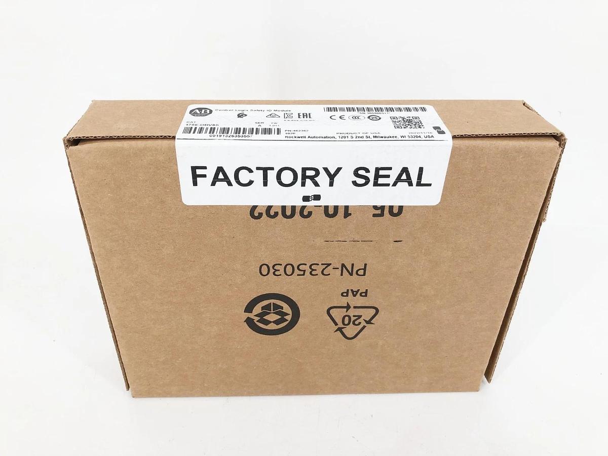 New Allen Bradley 1756-OBV8S Control Logix Safety I/O Module 8-Ch - Sealed Box