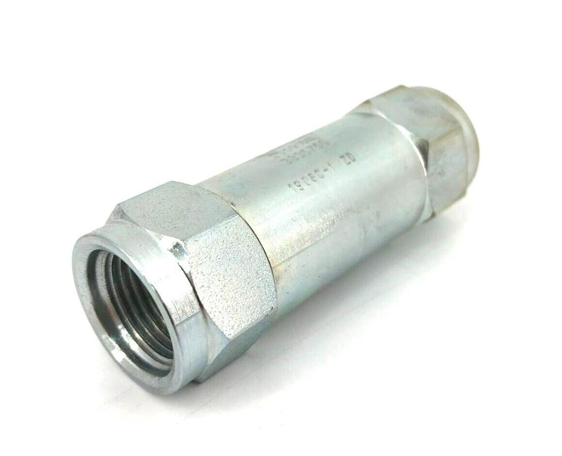 New Kepner 1908C-1 Check Valve 3000psi, .75" Thread, 0.5" Dia.