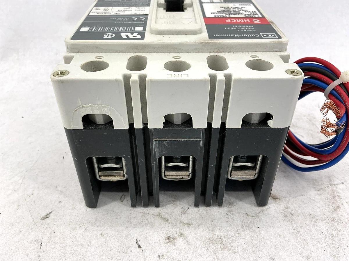 New Cutler-Hammer HMCP007C0CA02 Ser C Motor Circuit Breaker/Protector 3P 7A 600V