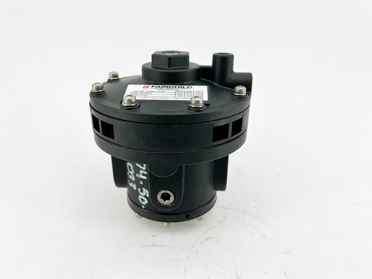 New Fairchild Z19581-4516A Volume Booster 250psig Max - No Box
