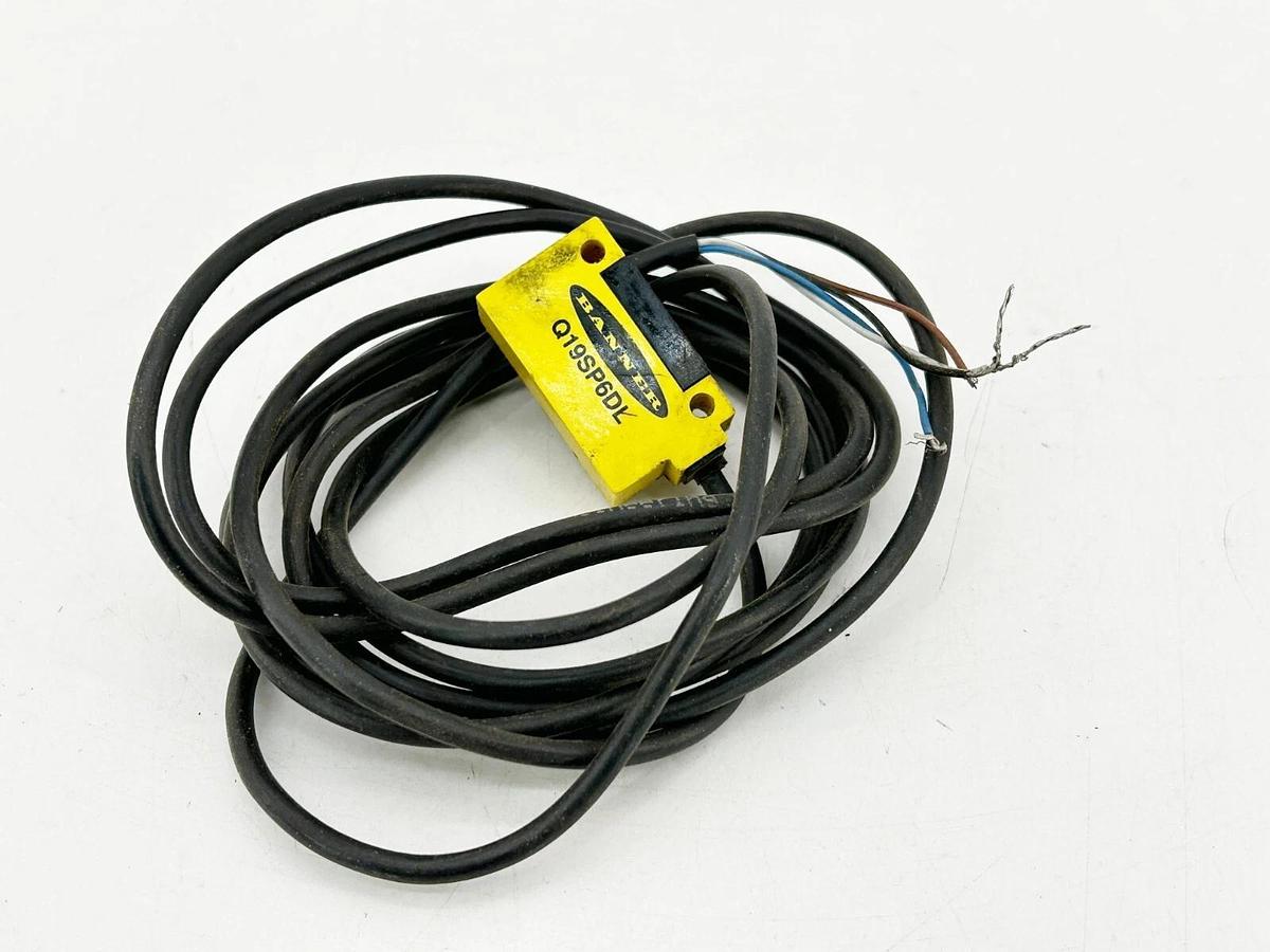Used Banner Engineering Q19SP6DL Photoelectric Sensor 39" Sensing Range 10-30VDC