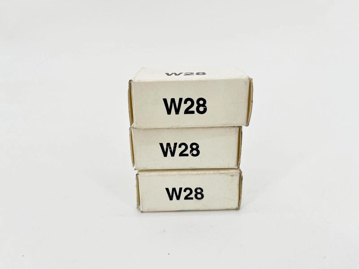 Lot of 3 New Allen Bradley W28 NEMA Overload Relay Heater Elements
