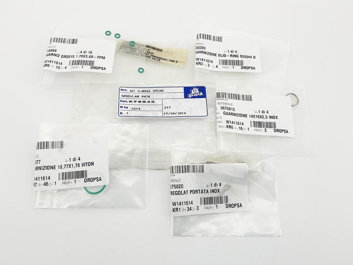 New Valmet DropsA 675533 Viton O-Ring and Regulator Kit