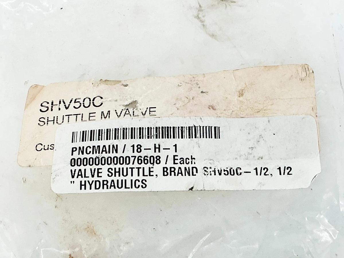 New Brand Hydraulics SHV50C Shuttle M Valve