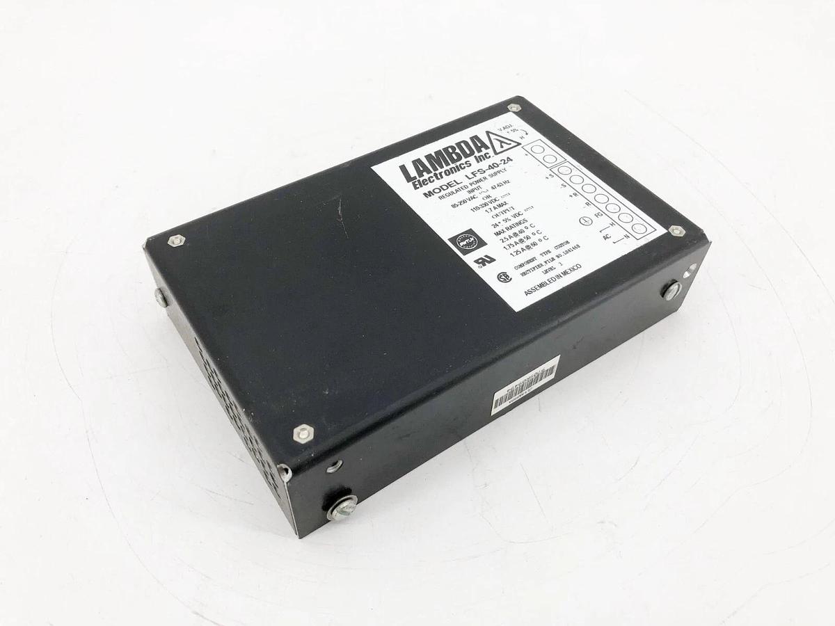 Used Lambda LFS-40-24 Regulated Power Supply 24VDC