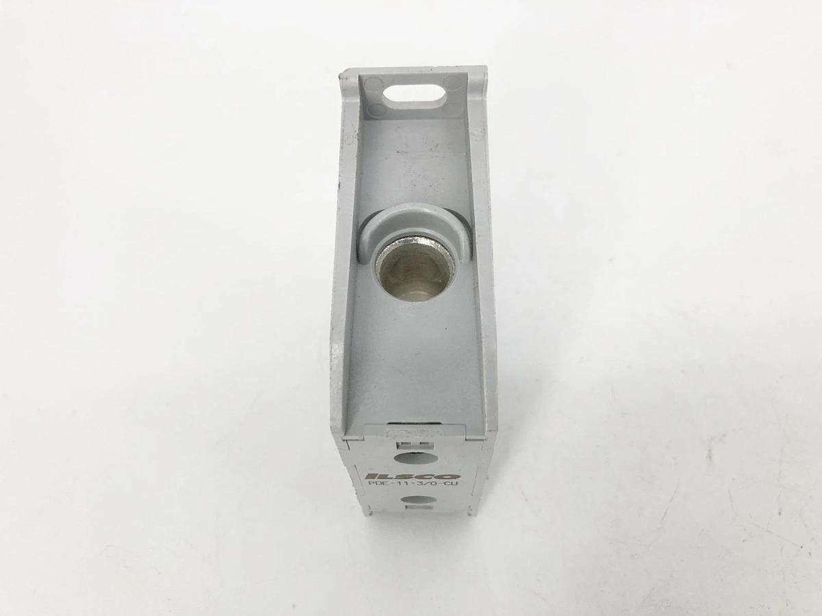 New Ilsco PDE-11-3/0-CU Power Distribution Block 200A 1000VAC/DC - No Box