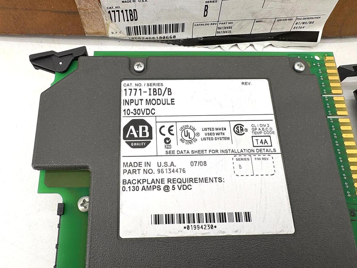 New Allen Bradley 1771-IBD Ser. B PLC-5 DC Input Module