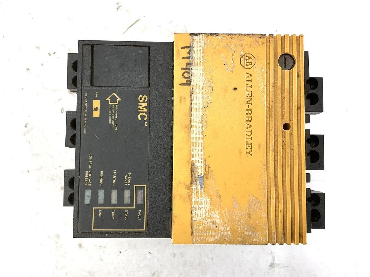 Used Allen Bradley 150-A24NBD Ser A Smart Motor Controller SMC 3PH 208/480VAC 47/63HZ
