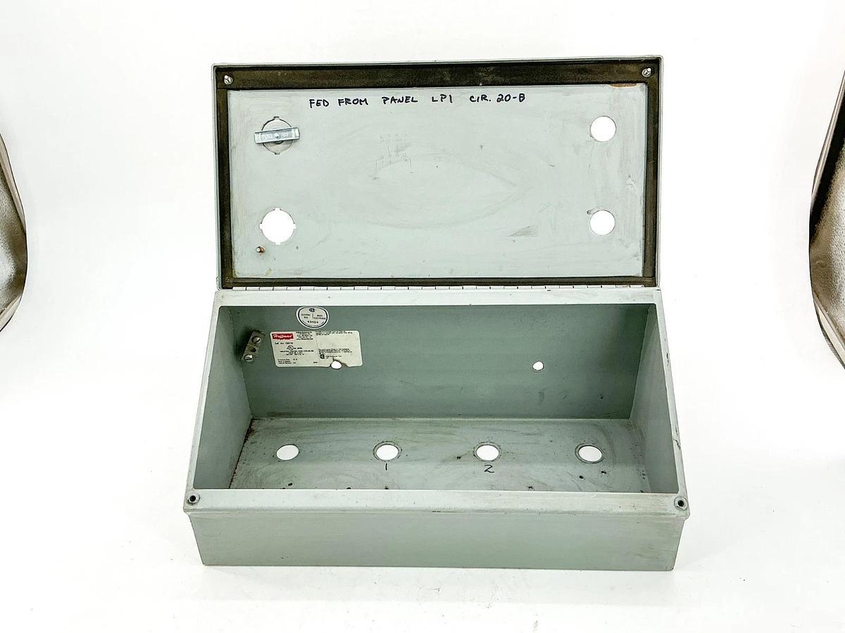 Used Hoffmann C8C16 Control Panel Enclosure