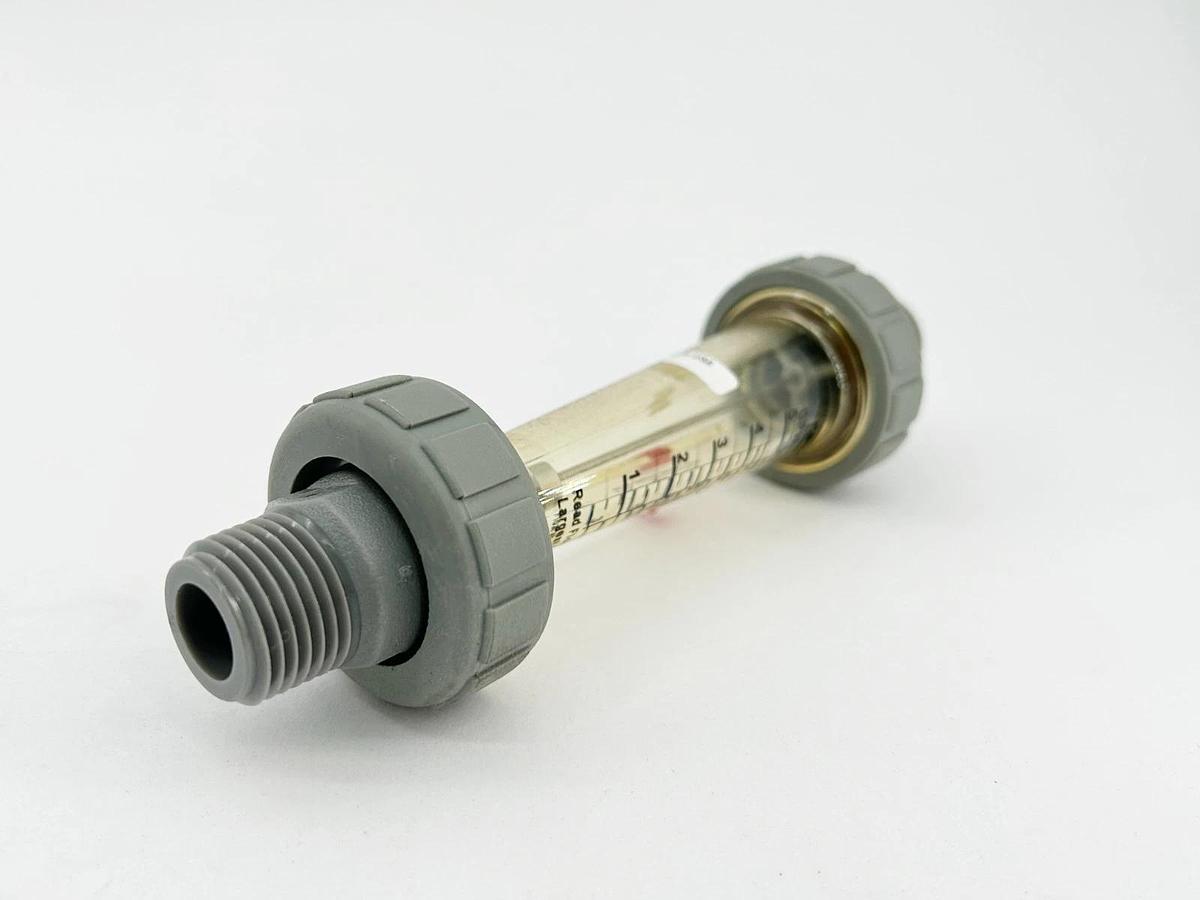 New Blue-White F-44500L-8 Flowmeter 5-5GPM 2" Scale 50" M/NPT 53105-001