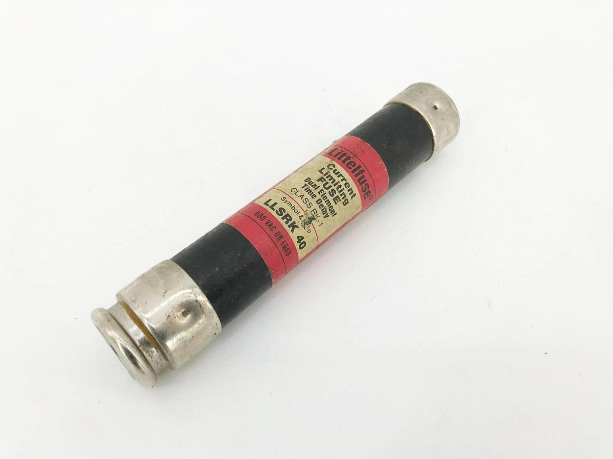 New Littelfuse LLSRK40 Dual Element Time Delay Fuse 40A 600V Class RK1