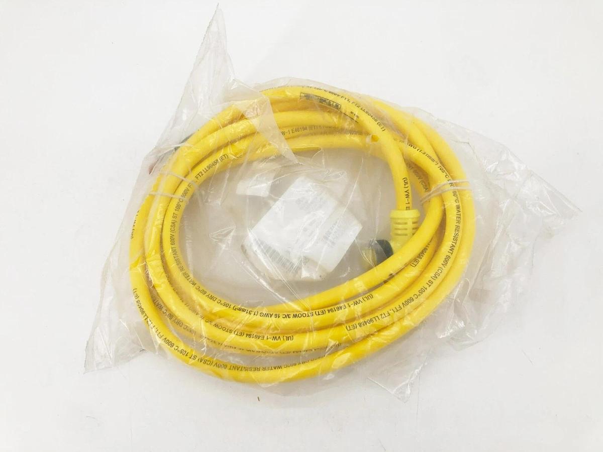 New Brad Connectivity 1300060430 Cordset 3P Female 90° 12FT. 16/3 AWG