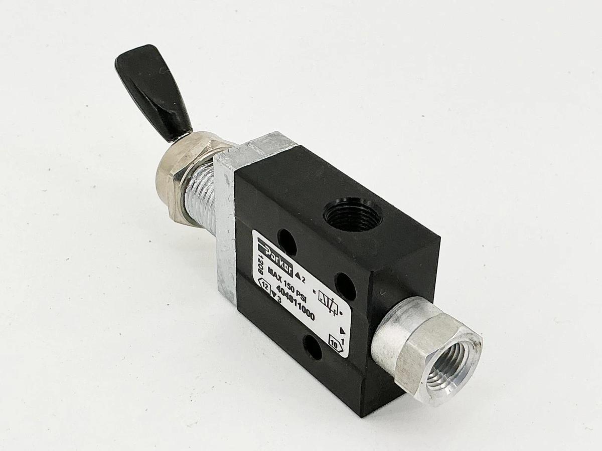 New Parker 404811000 Poppet Valve W/Lock Down 150PSI