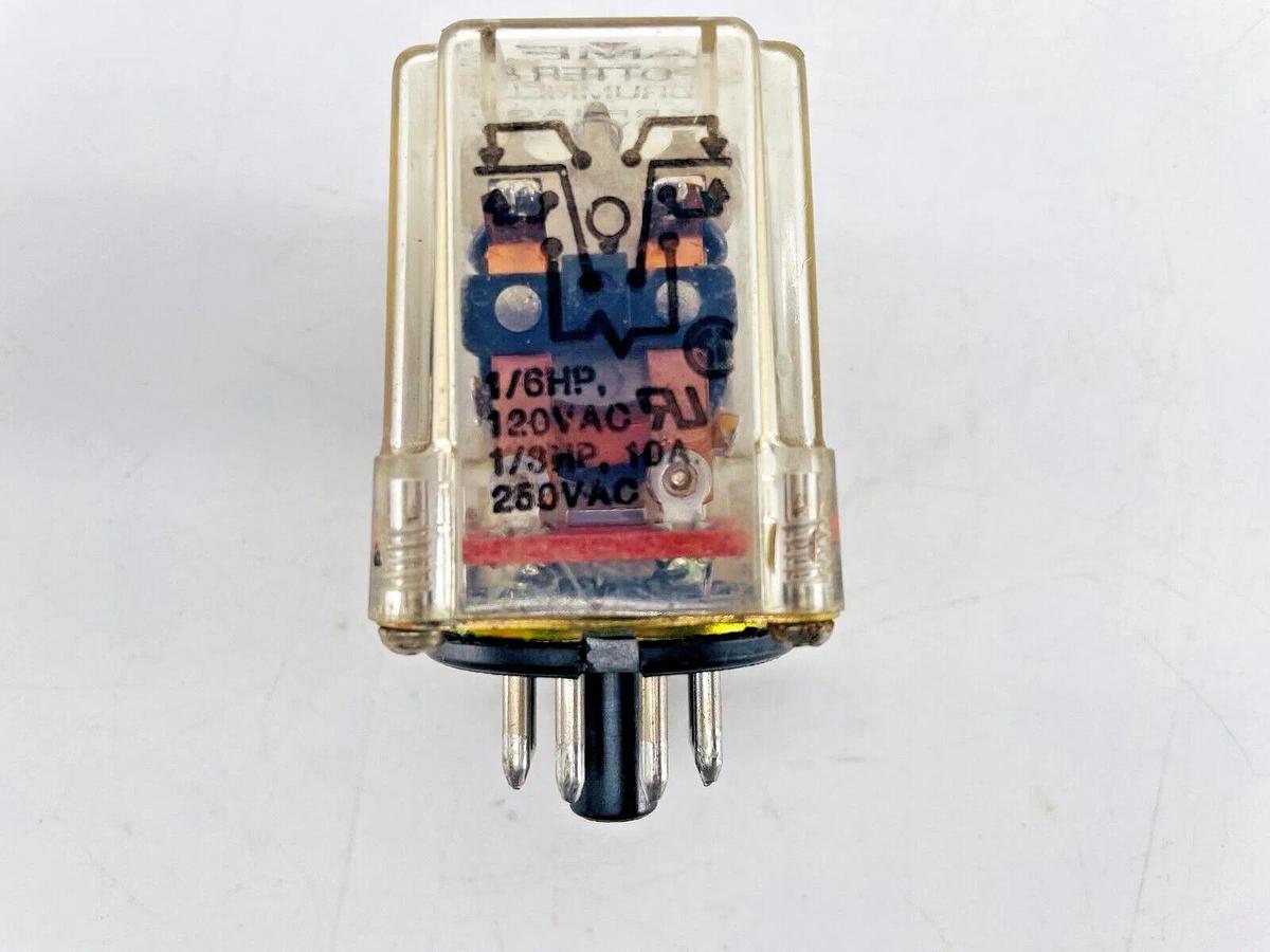 New Potter & Brumfield KRP-11AG-120 Relay 120V 10A