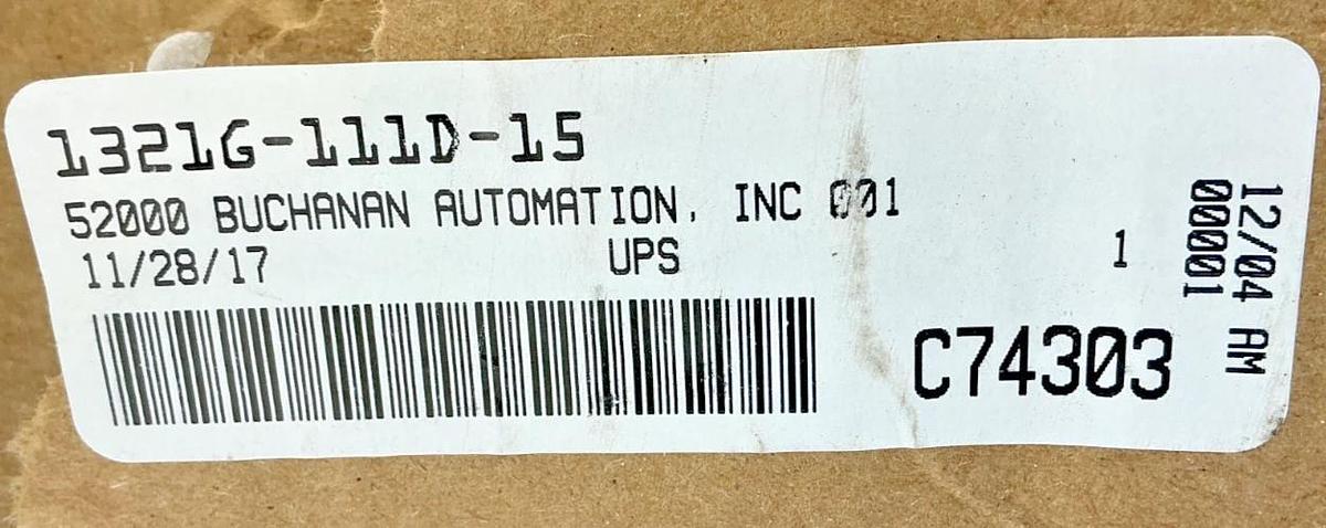 New Mac Valves 1321G-111D-15 Solenoid Valve 4/2-Way Sub base 3/4inch Fem NPTF