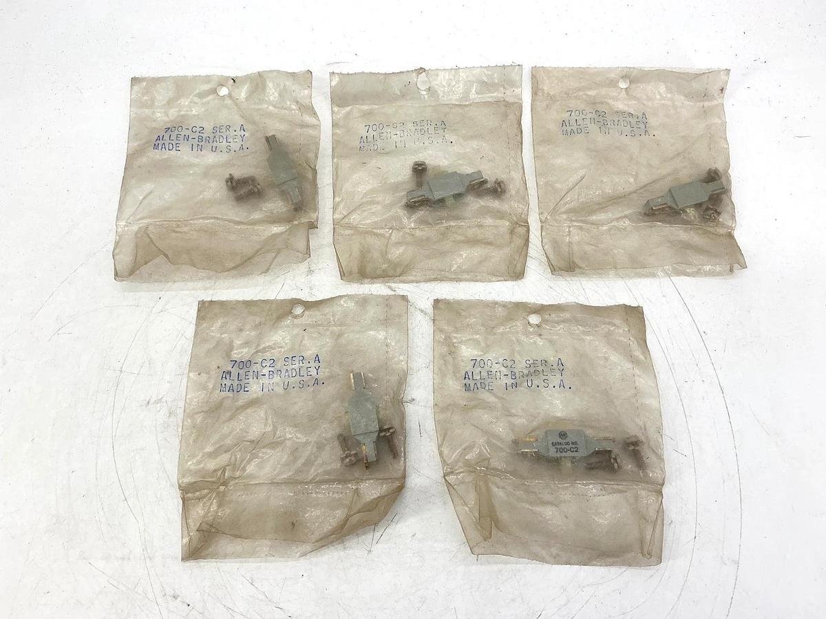 Lot of 5 New Allen Bradley 700-C2 Ser A Contact Cartridge