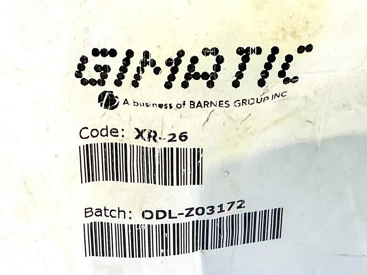 New Gimatic XR-26 Radial Self-Centering Pneumatic Gripper 2 Jaw 116PSI 8 Bar